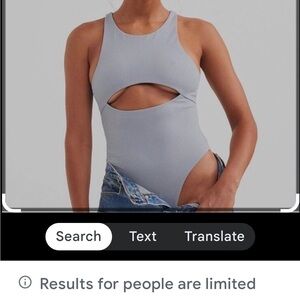 For love and lemons Grey brand new bodysuit never worn